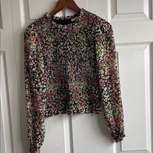 Dex Multicolor Floral Blouse